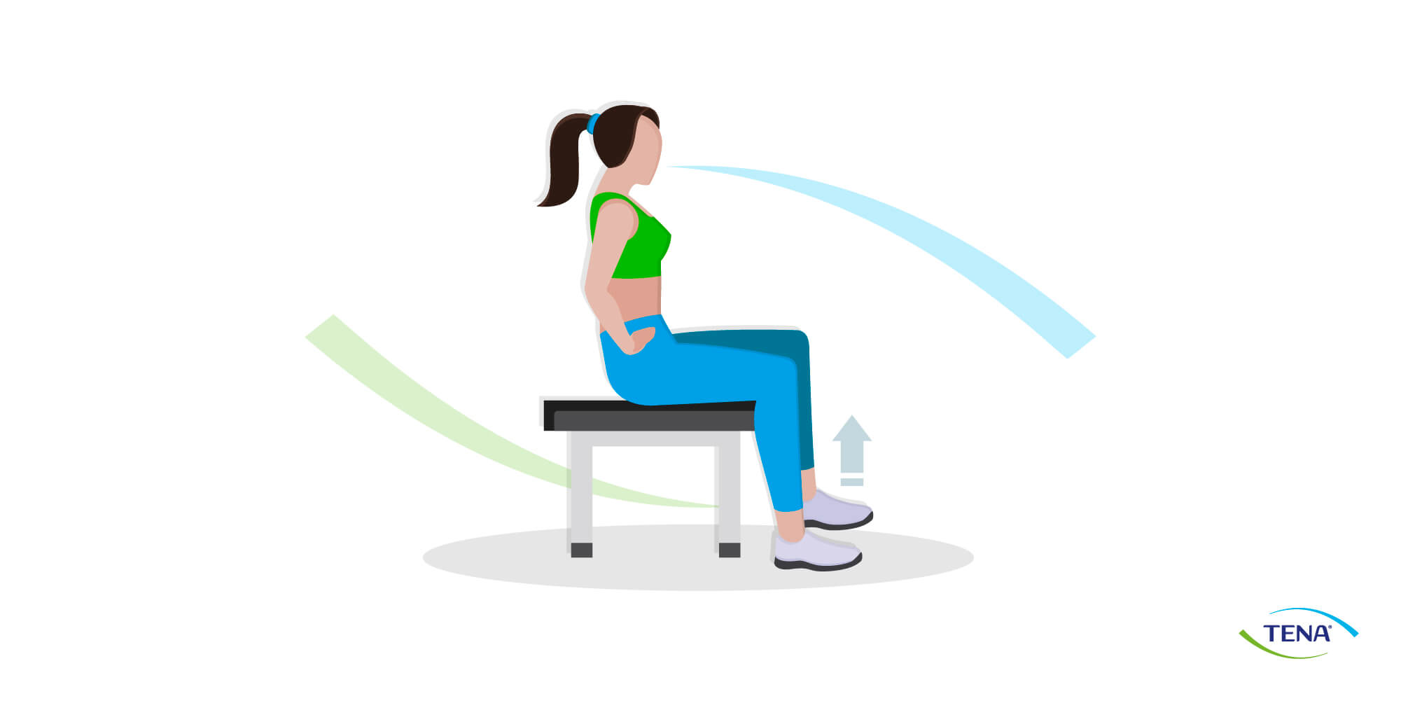 Beckenbodenübung 4: Die Spannung halten Beckenbodenübung 4: Die Spannung halten